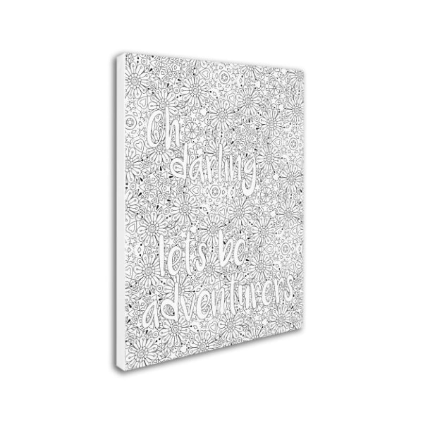 Hello Angel 'Inspirational Quotes 30' Canvas Art,35x47